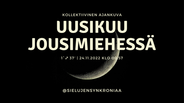 Ajankuva - blogi_uusikuu_jousimiehessa